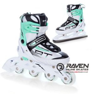 2in1 Inline Skates & Ice Skating Boots