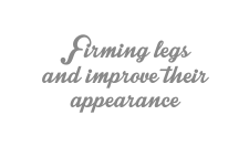 Firming legs and improve their apperance