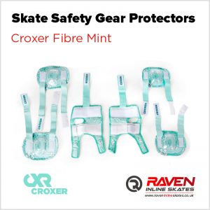 Croxer Fibre Mint M - Safety Protective Gear for Inline Skating - Raven Roller Blades